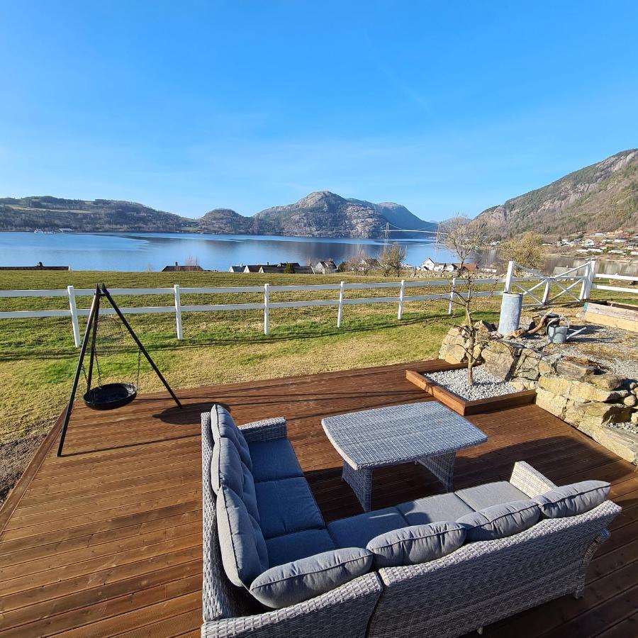 Apartament Lysefjorden - Goysa Gard Forsand Zewnętrze zdjęcie